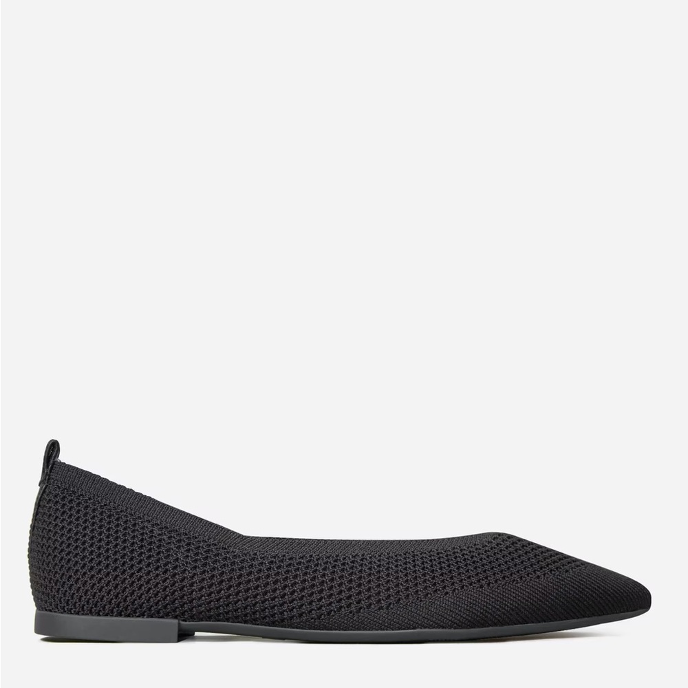 Everlane 40-Hour Flat in ReKnit, Black Size 7